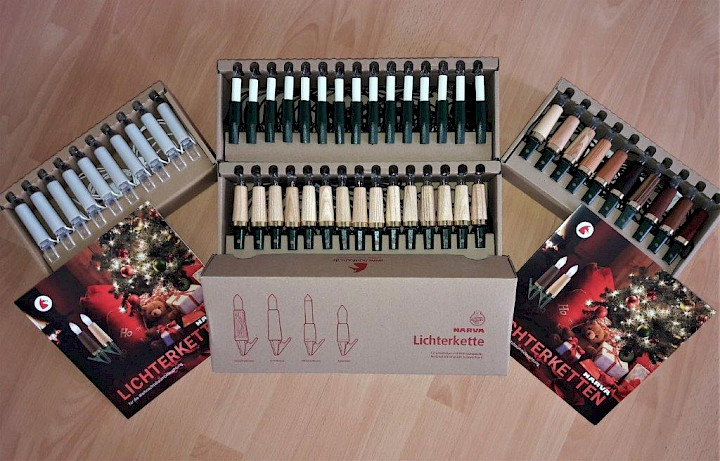 Lichtfuchs GmbH presents NARVA fairy lights at CADEAUX in Leipzig