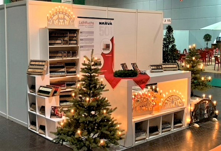 NARVA Fairy lights at trade fair CADEAUX