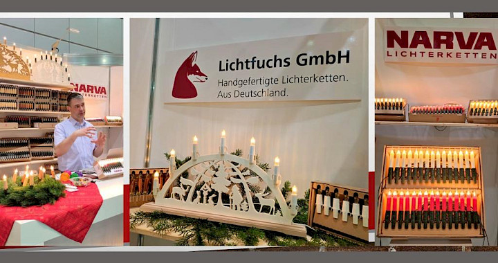 NARVA Lichterketten auf der Fachmesse CADEAUX 2023
