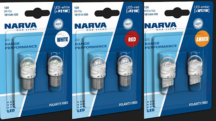 NARVA Range Power Performance LED signaling bulbs