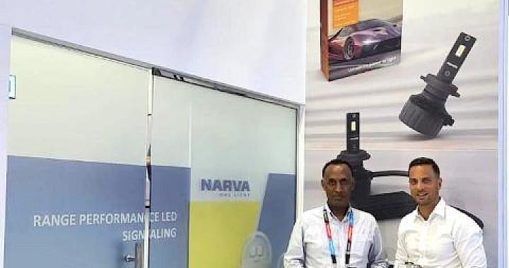 NARVA Fahrzeugbeleuchtung auf der Automechanika in Dubai