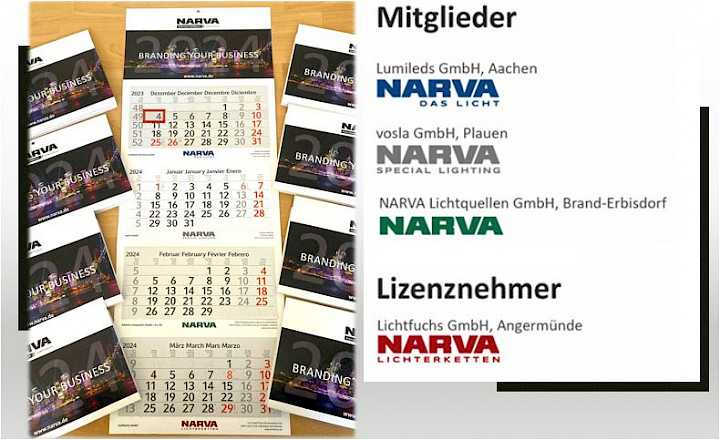 NARVA calendar 2024