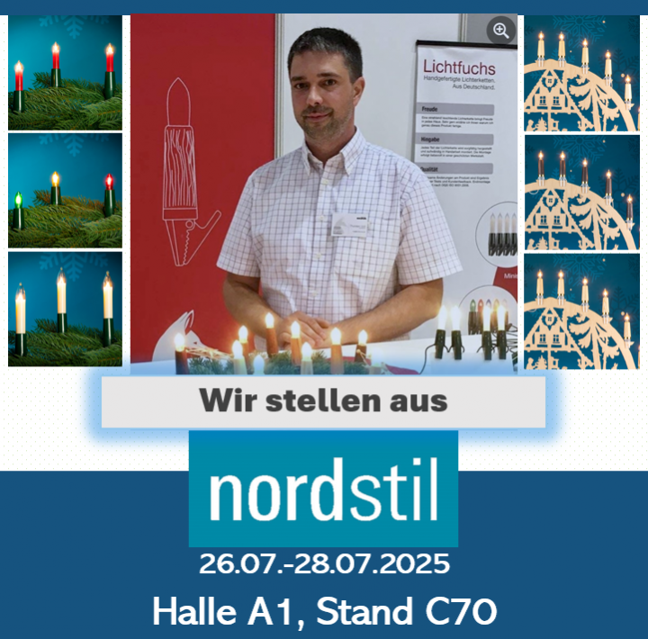 NARVA Lichterketten auf der Nordstil in Hamburg