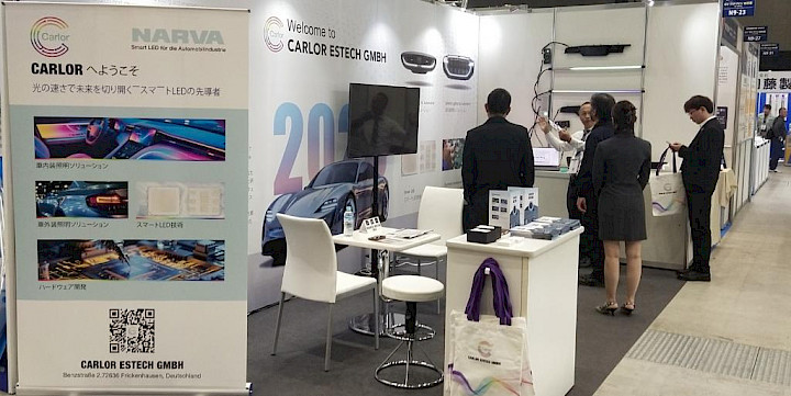 Carlor ESTech GmbH auf der AUTOMOTIVE WORLD in Nagoya