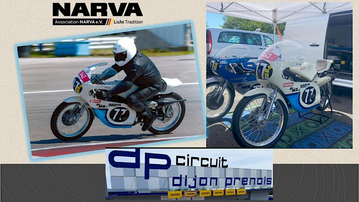 Sponsoring im Motorsport - NARVA beim Circuit Dijon-Prenois